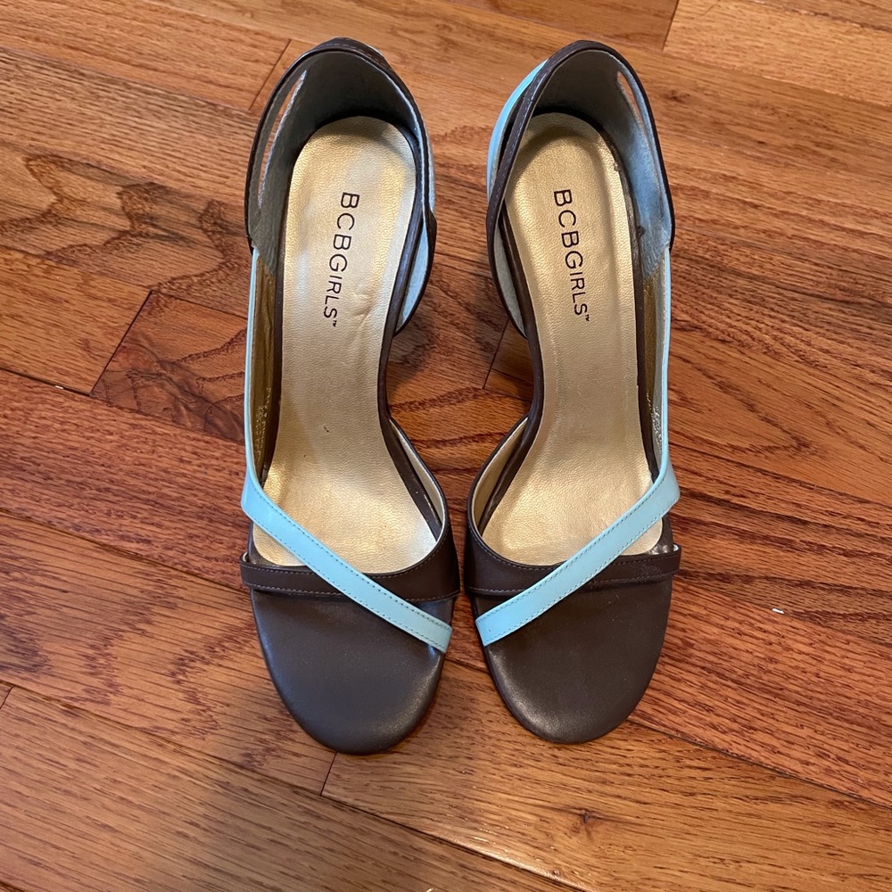 BCBG Open Toe Beautiful Heels